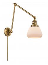 Innovations Lighting 238-BB-G171 - Fulton - 1 Light - 8 inch - Brushed Brass - Swing Arm