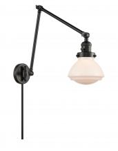 Innovations Lighting 238-BK-G321 - Olean - 1 Light - 9 inch - Matte Black - Swing Arm