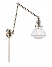 Innovations Lighting 238-SN-G322 - Olean - 1 Light - 9 inch - Brushed Satin Nickel - Swing Arm