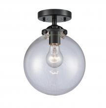 Innovations Lighting 284-1C-OB-G202-8 - Beacon - 1 Light - 8 inch - Oil Rubbed Bronze - Semi-Flush Mount