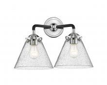 Innovations Lighting 284-2W-BPN-G44 - Cone - 2 Light - 16 inch - Black Polished Nickel - Bath Vanity Light