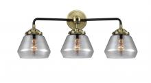 Innovations Lighting 284-3W-BAB-G173 - Fulton - 3 Light - 25 inch - Black Antique Brass - Bath Vanity Light