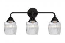 Innovations Lighting 288-3W-BK-G302 - Colton - 3 Light - 24 inch - Matte Black - Bath Vanity Light