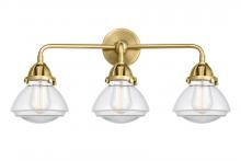 Innovations Lighting 288-3W-SG-G322 - Olean - 3 Light - 25 inch - Satin Gold - Bath Vanity Light