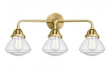 Innovations Lighting 288-3W-SG-G324 - Olean - 3 Light - 25 inch - Satin Gold - Bath Vanity Light