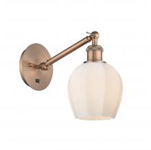 Innovations Lighting 317-1W-AC-G461-6 - Norfolk - 1 Light - 6 inch - Antique Copper - Sconce