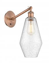 Innovations Lighting 317-1W-AC-G654-7 - Cindyrella - 1 Light - 7 inch - Antique Copper - Sconce