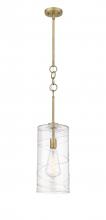 Innovations Lighting 380-1S-BB-G381-8CL-BB-95-LED - Wexford - 1 Light - 8 inch - Brushed Brass - Cord hung - Mini Pendant