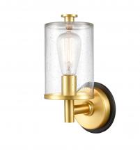 Innovations Lighting 418-1W-BSG-SDY - Marlowe - 1 Light - 5 inch - Black Satin Gold - Bath Vanity Light