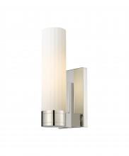 Innovations Lighting 429-1W-PN-G429-11WH - Empire - 1 Light - 5 inch - Polished Nickel - Sconce