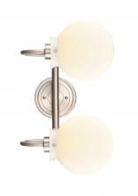 Innovations Lighting 437-2W-SN-G4371 - Olivia - 2 Light - 17 inch - Satin Nickel - Bath Vanity Light