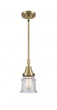 Innovations Lighting 447-1S-AB-G184S - Canton - 1 Light - 7 inch - Antique Brass - Mini Pendant