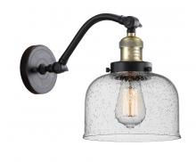 Innovations Lighting 515-1W-BAB-G74 - Bell - 1 Light - 8 inch - Black Antique Brass - Sconce