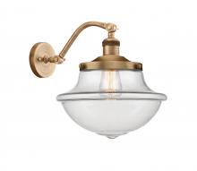 Innovations Lighting 515-1W-BB-G542 - Oxford - 1 Light - 8 inch - Brushed Brass - Sconce