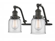 Innovations Lighting 515-2W-OB-G52 - Bell - 2 Light - 18 inch - Oil Rubbed Bronze - Adjustable Bath Vanity Light