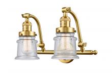 Innovations Lighting 515-2W-SG-G184S - Canton - 2 Light - 18 inch - Satin Gold - Bath Vanity Light