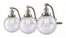 Innovations Lighting 515-3W-SN-G204-8 - Beacon - 3 Light - 28 inch - Brushed Satin Nickel - Bath Vanity Light