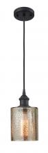 Innovations Lighting 516-1P-BK-G116-LED - Cobbleskill - 1 Light - 5 inch - Matte Black - Cord hung - Mini Pendant