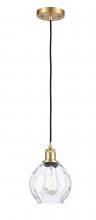 Innovations Lighting 516-1P-SG-G362 - Waverly - 1 Light - 6 inch - Satin Gold - Cord hung - Mini Pendant