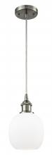 Innovations Lighting 516-1P-SN-G101 - Belfast - 1 Light - 6 inch - Brushed Satin Nickel - Cord hung - Mini Pendant