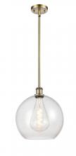 Innovations Lighting 516-1S-AB-G124-12 - Athens - 1 Light - 12 inch - Antique Brass - Mini Pendant