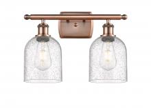 Innovations Lighting 516-2W-AC-G558-6SDY - Bella - 2 Light - 16 inch - Antique Copper - Bath Vanity Light