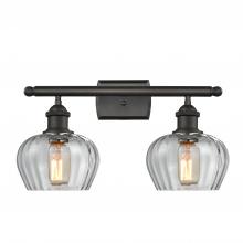 Innovations Lighting 516-2W-OB-G92-LED - Fenton - 2 Light - 17 inch - Oil Rubbed Bronze - Bath Vanity Light