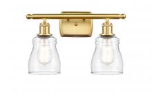 Innovations Lighting 516-2W-SG-G392 - Ellery - 2 Light - 15 inch - Satin Gold - Bath Vanity Light