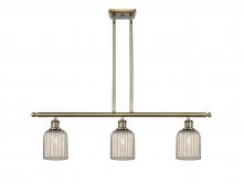 Innovations Lighting 516-3I-AB-G559-5ME - Bridal Veil - 3 Light - 36 inch - Antique Brass - Cord hung - Island Light