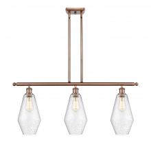 Innovations Lighting 516-3I-AC-G654-7 - Cindyrella - 3 Light - 36 inch - Antique Copper - Cord hung - Island Light