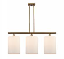 Innovations Lighting 516-3I-BB-G111-L - Cobbleskill - 3 Light - 36 inch - Brushed Brass - Cord hung - Island Light