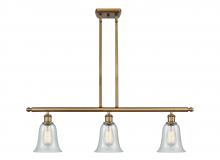 Innovations Lighting 516-3I-BB-G2812 - Hanover - 3 Light - 36 inch - Brushed Brass - Cord hung - Island Light