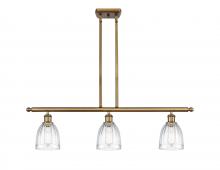 Innovations Lighting 516-3I-BB-G442 - Brookfield - 3 Light - 36 inch - Brushed Brass - Cord hung - Island Light