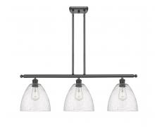 Innovations Lighting 516-3I-BK-GBD-94 - Bristol - 3 Light - 36 inch - Matte Black - Cord hung - Island Light