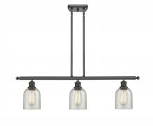 Innovations Lighting 516-3I-OB-G259 - Caledonia - 3 Light - 36 inch - Oil Rubbed Bronze - Cord hung - Island Light