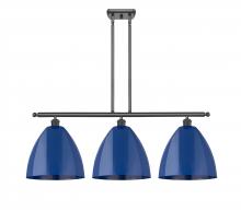 Innovations Lighting 516-3I-OB-MBD-12-BL - Plymouth - 3 Light - 39 inch - Oil Rubbed Bronze - Cord hung - Island Light