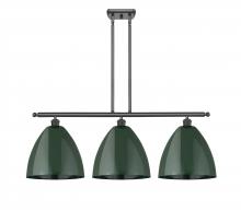 Innovations Lighting 516-3I-OB-MBD-12-GR - Plymouth - 3 Light - 39 inch - Oil Rubbed Bronze - Cord hung - Island Light