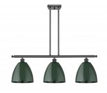 Innovations Lighting 516-3I-OB-MBD-9-GR - Plymouth - 3 Light - 36 inch - Oil Rubbed Bronze - Cord hung - Island Light