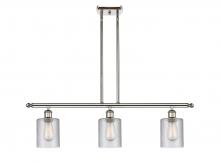 Innovations Lighting 516-3I-PN-G112 - Cobbleskill - 3 Light - 36 inch - Polished Nickel - Cord hung - Island Light