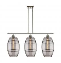 Innovations Lighting 516-3I-PN-G557-10SM - Vaz - 3 Light - 37 inch - Polished Nickel - Cord hung - Island Light