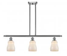 Innovations Lighting 516-3I-SN-G391 - Ellery - 3 Light - 36 inch - Brushed Satin Nickel - Cord hung - Island Light