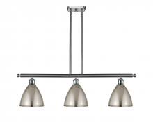 Innovations Lighting 516-3I-SN-MBD-75-SN - Bristol - 3 Light - 36 inch - Brushed Satin Nickel - Cord hung - Island Light