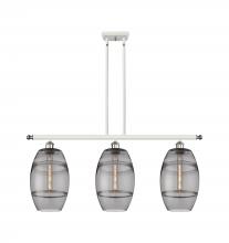 Innovations Lighting 516-3I-WPC-G557-8SM - Vaz - 3 Light - 36 inch - White Polished Chrome - Cord hung - Island Light