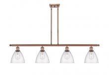 Innovations Lighting 516-4I-AC-GBD-754 - Bristol - 4 Light - 48 inch - Antique Copper - Cord hung - Island Light