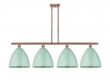 Innovations Lighting 516-4I-AC-MBD-12-SF - Plymouth - 4 Light - 50 inch - Antique Copper - Cord hung - Island Light