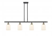 Innovations Lighting 516-4I-BAB-G559-5GWH - Bridal Veil - 4 Light - 48 inch - Black Antique Brass - Cord hung - Island Light