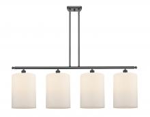 Innovations Lighting 516-4I-BK-G111-L - Cobbleskill - 4 Light - 48 inch - Matte Black - Cord hung - Island Light