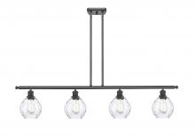 Innovations Lighting 516-4I-BK-G362 - Waverly - 4 Light - 48 inch - Matte Black - Cord hung - Island Light