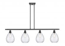 Innovations Lighting 516-4I-BK-G372 - Waverly - 4 Light - 48 inch - Matte Black - Cord hung - Island Light