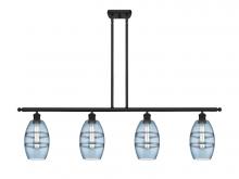 Innovations Lighting 516-4I-BK-G557-6BL - Vaz - 4 Light - 48 inch - Matte Black - Cord hung - Island Light